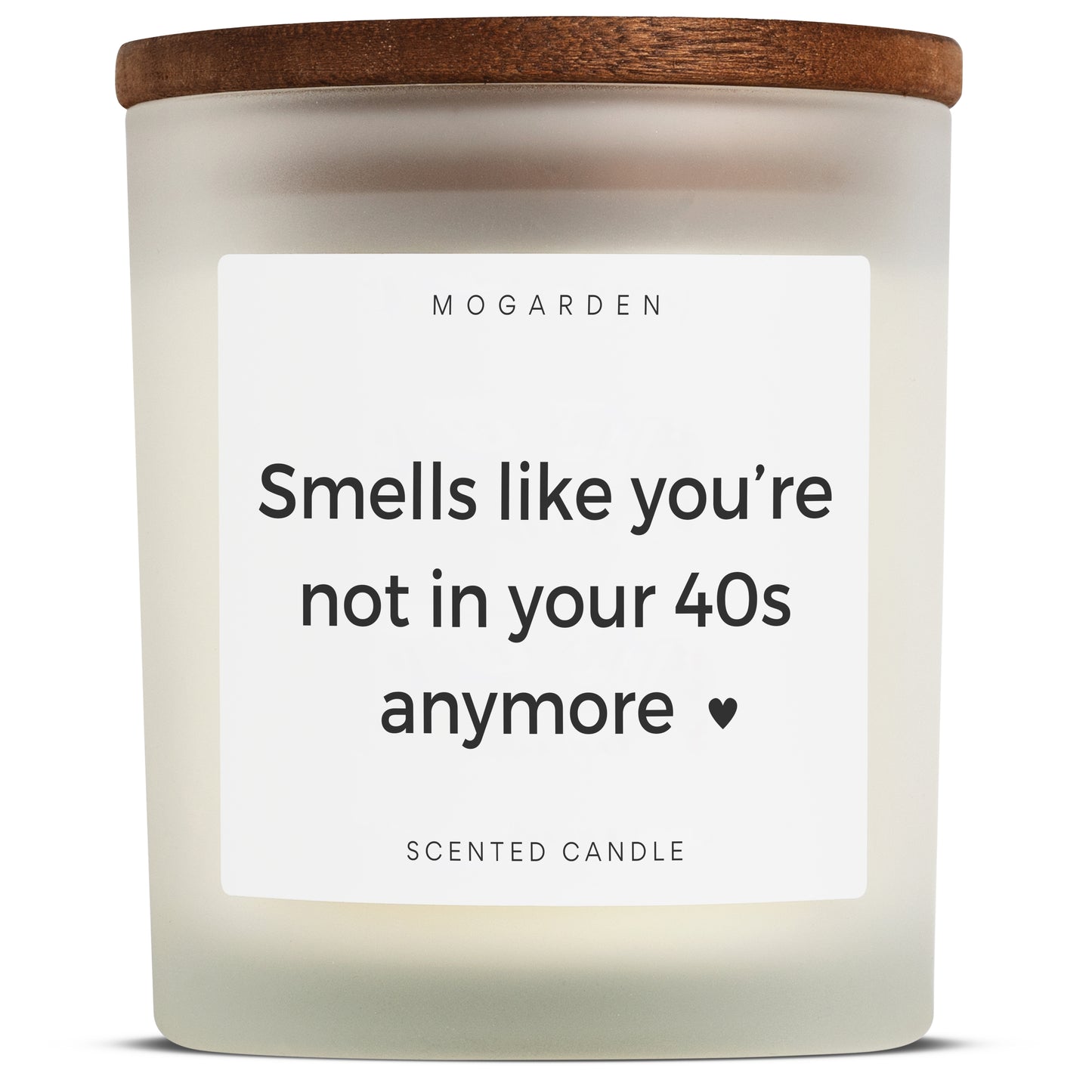 50th Birthday Gifts for Women Men, 50th Birthday Gifts for Her, Luxury Vanilla Candle 220g - Mogarden