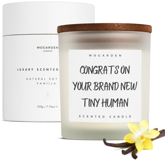 Mum to Be Gifts, New Mum Gifts, Luxury Scented Vanilla Soy Candle 220gr, Mum to Be Candle