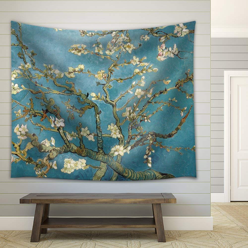 Van Gogh Almond Blossom Print Tapestry